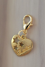 Heart Charm Zipper Decoration Lobster Claw Clasp Keychain