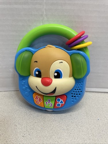 Fisher-Price 2017 Music Player Sing & Learn Dog Baby Toddler Toy Tested Works