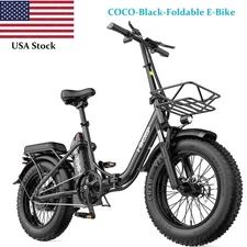 Hikeep ebike 16'' Tire Electric Bike Adults Folding ebike 750W Peak 48V 13Ah NEW