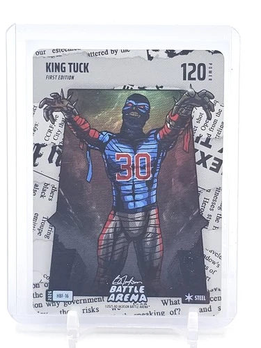 KYLE TUCKER KING TUCK 2026 BO JACKSON BATTLE ARENA HEADLINES BATTLEFOIL Q3478