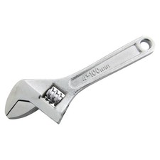 Mini Adjustable Spanner Wrench 4" 100mm Carbon Steel Professional Hand Tool 