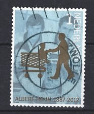 NVPH Nederland Netherlands 2908 used 125 jaar Albert Heijn Winkelwagen 2012