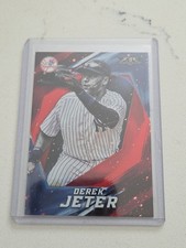 2017 Topps Fire - Derek Jeter #75 Red Flame