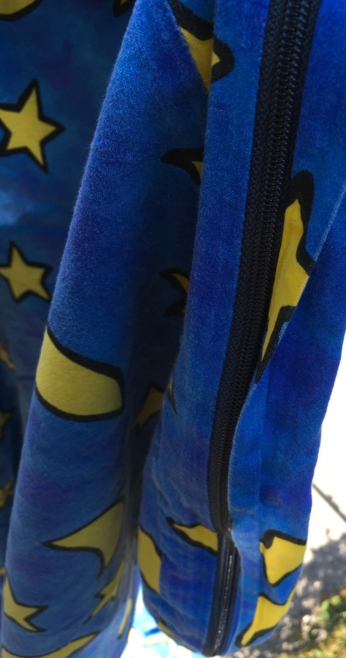 "Funda de colchón futón 50x72x4,5"" con cremallera 3/4 alrededor telas lavables de algodón" Foto 2 de 3