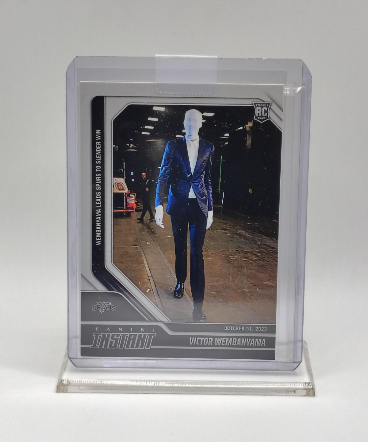Rookie Victor Wembanyama 2023-24 Panini Instant #32 RC Card Halloween Costume