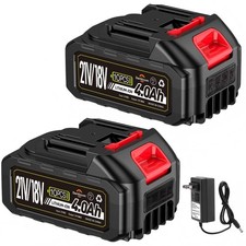 2 pcs Batteries Replacement for Makita, 4.0Ah 4000mAh battery 18V 20V...