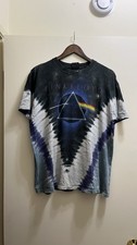 Pink Floyd Liquid Blue Dark Side of the Moon Vintage Shirt Size M
