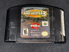 Tony Hawk's Pro Skater 3 (Nintendo 64, 2002) Cleaned / Tested / Authentic - N64