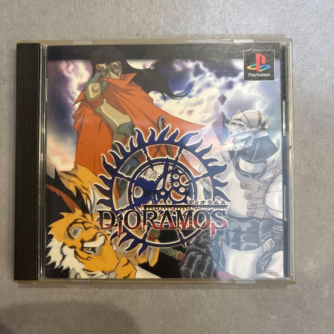 Dioramos PS1 PlayStation Used Tested Japanese ver with Case JP ver Used Tested