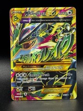 2015 Pokemon XY Antiche Origini M Rayquaza EX Holo Raro FA 98/98 Danneggiato