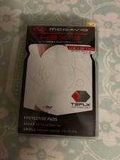 McDavid Hex Protective Pads Leg Sleeves Pair, Size Small 10-12 , Knee