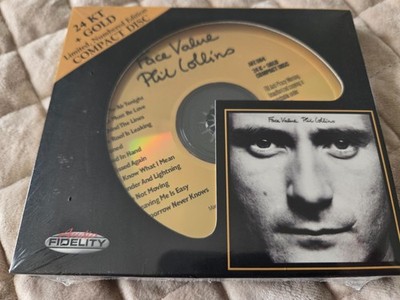 Phil Collins - Face Value - 24kt Gold CD HDCD Audio Fidelity New Still Sealed