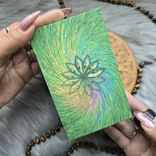 The Cosma Visions Oracle by James R. Eads 79 Card Oracle Deck & Guidebook USED