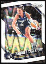 Bridget Carleton 2025 Panini Prizm WNBA White Seismic Prizms #88 Minnesota Lynx