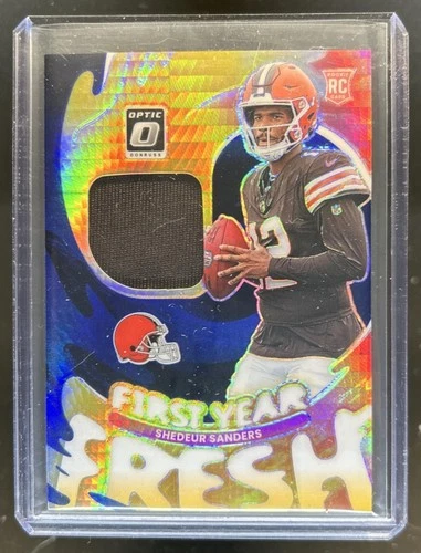 2025 Donruss Optic Shedeur Sanders Blue Hyper (RAW)
