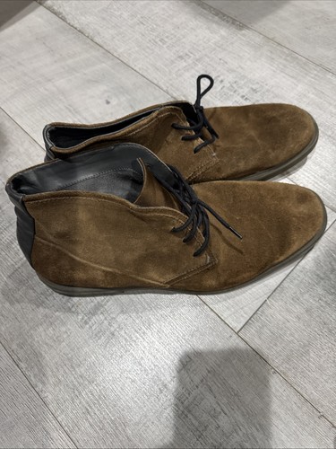 Calvin Klein Herren Braun Wildleder Stiefel 13 - Bild 2 von 6