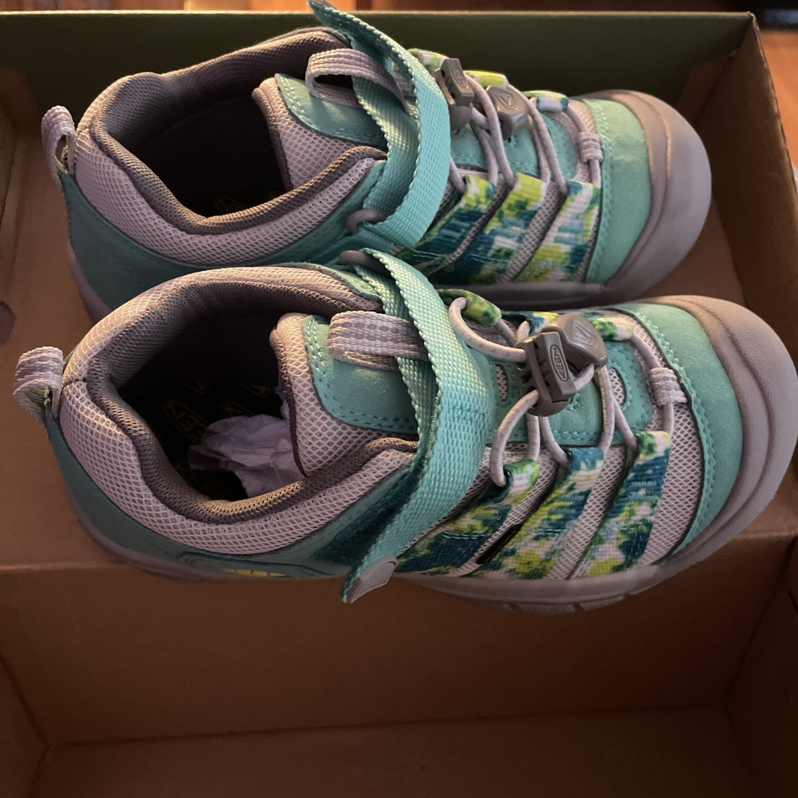 Sandali sneakers KEEN Newport H2SHO BigKid taglia 2 Aqua Teal lavabili