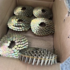 3600 Count Coil Roofing Nails 3/4 Inch x .120 Inch BHTOP 15 degree 