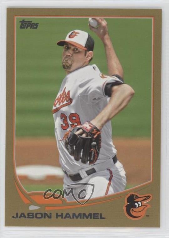 2013 Topps Gold 889/2013 Jason Hammel #463 7k6