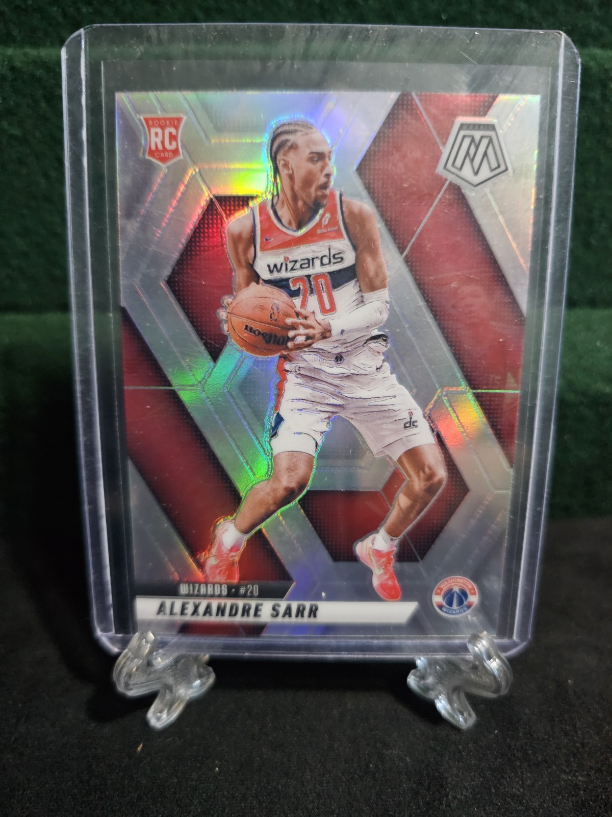 2024-25 Panini Mosaic - Rookies Alexandre Sarr #216 Silver Prizm (RC)