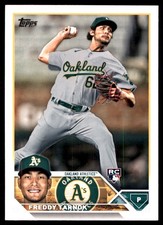 Freddy Tarnok 2023 Topps #608 Athletics MLB READ FREE SHIPPING AutographDen
