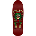 Powell Peralta Caballero Mask Burgundy/Gold Foil 9.75in Skateboard Deck