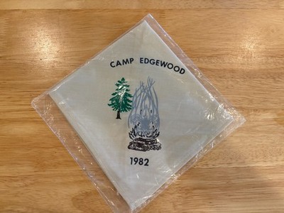 1982 Camp Edgewood Neckerchief Calcasieu Area Council