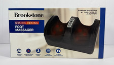 Brookstone Shiatsu Heating Foot Massager BK1620M-BLK
