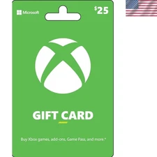 $25 Gift Card for Xbox & Microsoft Store - Your Gateway to Digital Entertainment