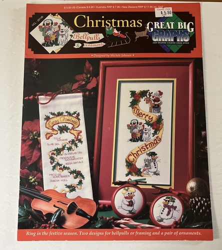 Christmas Great Big Graphs Cross Stitch By Michele Johnson
