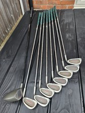 Howson Golf Club Bundle – Derby Irons (3–SW, Missing 6) + Tour Line Driver.