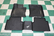 21-24 Bronco Sport Black All Weather Front Rear Lh Rh Floor Mat Liner Set 3x Oe 21-24 Bronco Sport Black All Weather Front Rear Lh Rh Floor Mat Liner Set 3x Oe
