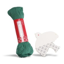 Sashiko Thread Large Skein, 109 Yards Cotton Japanese Embroidery Thread, Fine...
