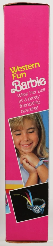 Muñeca Barbie Nia Western Fun en caja Barbie - 9932 NRFB 1989 error de Mattel Foto 4 de 4