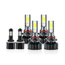 LED Bulbs Kit Fit For Chevy Tahoe 2001-2006, 9005/9006  880 Fog, 6-Pack