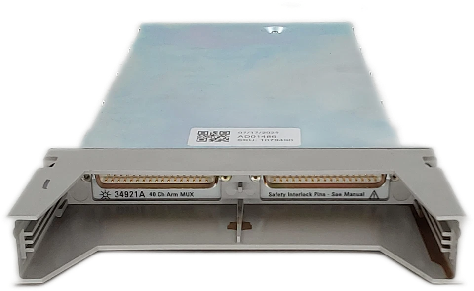 Multiplexor de armadura de 40 canales HP Keysight 34921A probado Foto 4 de 4