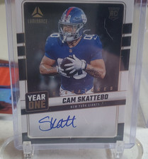Panini Luminance Cam Skattebo #YOS-CSO Giants Year One Rookie Auto NFL 2025