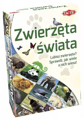 6416739564234 Quizy świata - zwierzęta świata Tactic