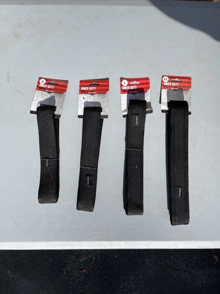Lote de 7 NUEVO Tru-Spec INNER DUTY CINTURÓN NEGRO #4111003/4/5/6 TALLA S/M/L/XL Foto 2 de 4