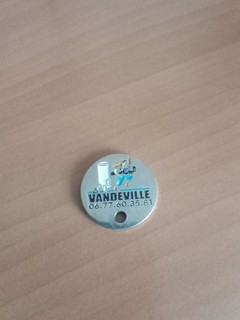 jeton de caddie Sarl Vandeville Plombier Chaufagiste