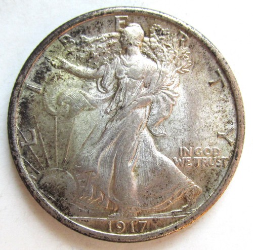 1917 Walking Liberty Half Dollar 50c