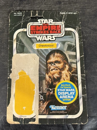 1981 Star Wars Chewbacca The Empire Strikes Back Card Back FC1