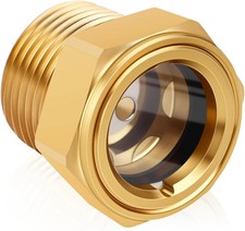 3/4 NPT Air Compressor Oil Sight Glass, Male Hex Head Compresssor Oil Sight Glas