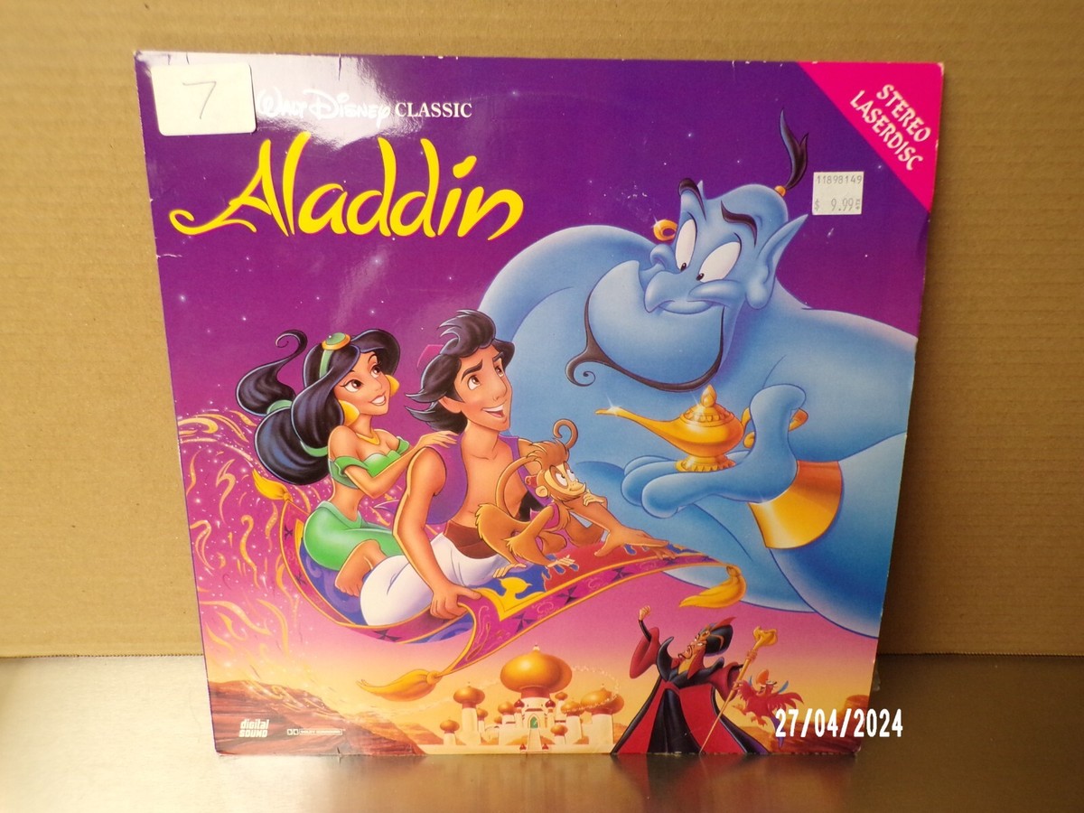 Disney's ALADDIN Laserdisc LD / NM DISC | eBay