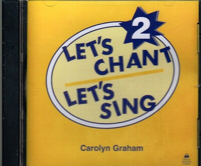 Oxford LET'S CHANT LET'S SING 2 Audio CD CAROLYN GRAHAM @New@ 9780194346894