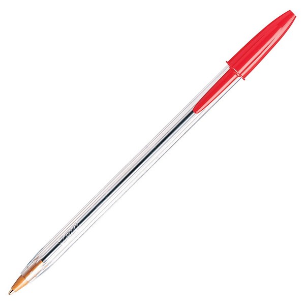 Bic cristal pen dozen Red 10128/ms11rd (070330101289)