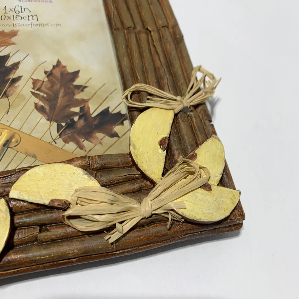 Connoisseur Canada 4X6 Picture Frame Ceramic Apple Slices and Twigs Photo Holder - Image 4 of 4