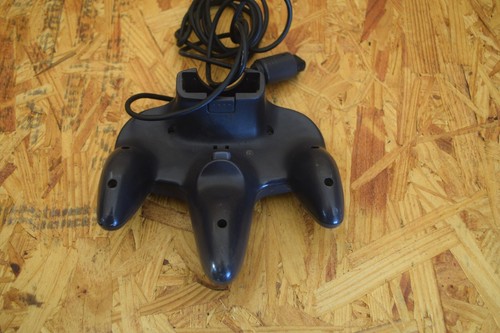 Controller ufficiale Nintendo 64 NERO/GRIGIO OEM N64 telecomando NUS-005 USATO - Foto 3 di 3