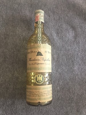 Mandarine Grand Napoleon Liqueur Bottle Vintage Empty