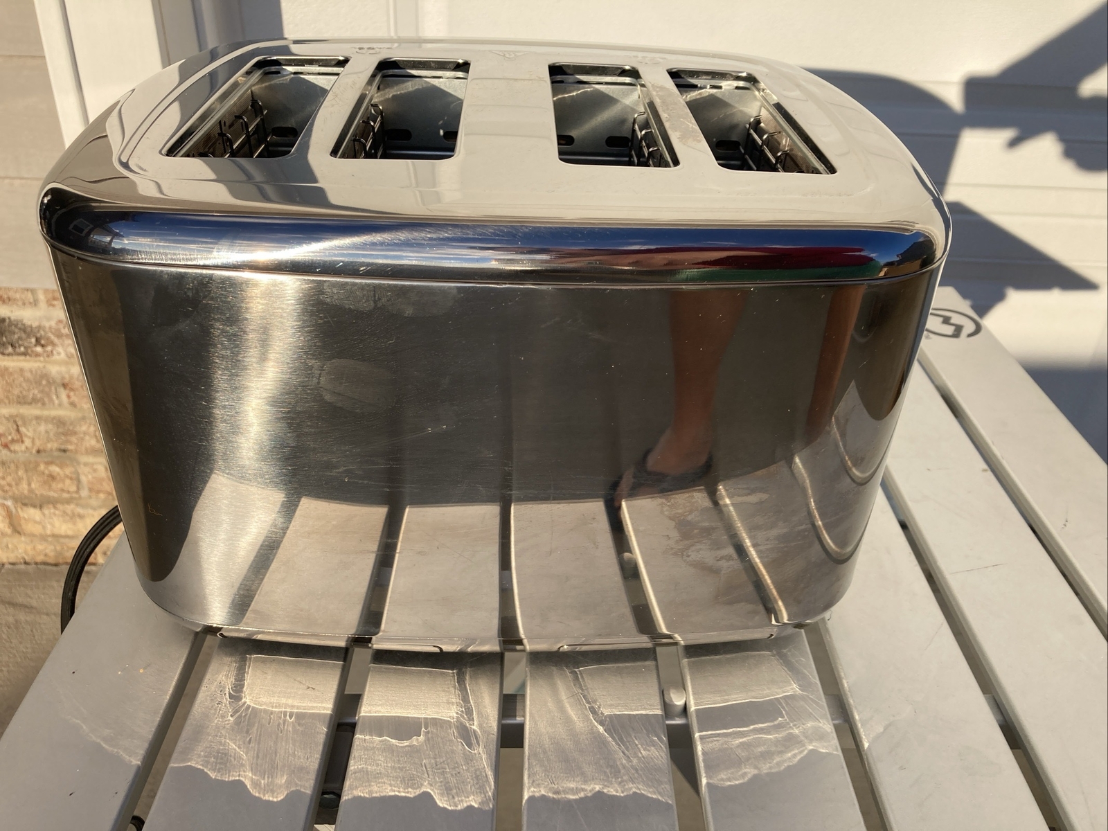 AllClad 4 Slot Toaster Only Two Slots Work TJ824D51 Stainless